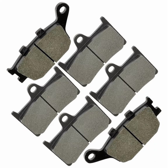Replacement Front Rear Brake Pads for Yamaha R1 YZF-R1 1000 2004 2005 2006