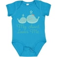 thumbnail image 3 of Inktastic My Aunt Loves Me Whale Boys or Girls Baby Bodysuit, 3 of 5