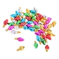 thumbnail image 4 of GOOHOCHY 50 mini bombillas navideñas colgantes para árbol de Navidad, para hacer joyas, guirnaldas navideñas y decorar., 4 of 7
