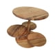 thumbnail image 2 of Soporte de madera para pasteles, Bandeja de postres, expositor de postres, soporte para magdalenas, soporte redondo de 4 niveles para torre de, 2 of 9