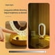 thumbnail image 3 of Oval Crystal Stand Table Lamp, LED Touch Night Light, Small Bedside Nightstand Table Lamp, Dimmable Glass Lamp, Murano Aesthetic Lamp, 3 of 5