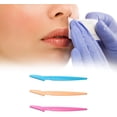 thumbnail image 3 of 6pcs Eyebrow Razors Shaper,Safety Facial Hair Remover Face Shaver Trimmer,Exfoliating Dermaplaning Tool,Eyelash Hair Remover Cut Eyebrows Shaping Tool Eyebrow Grooming Set for Women and Men(3 colors), 3 of 5