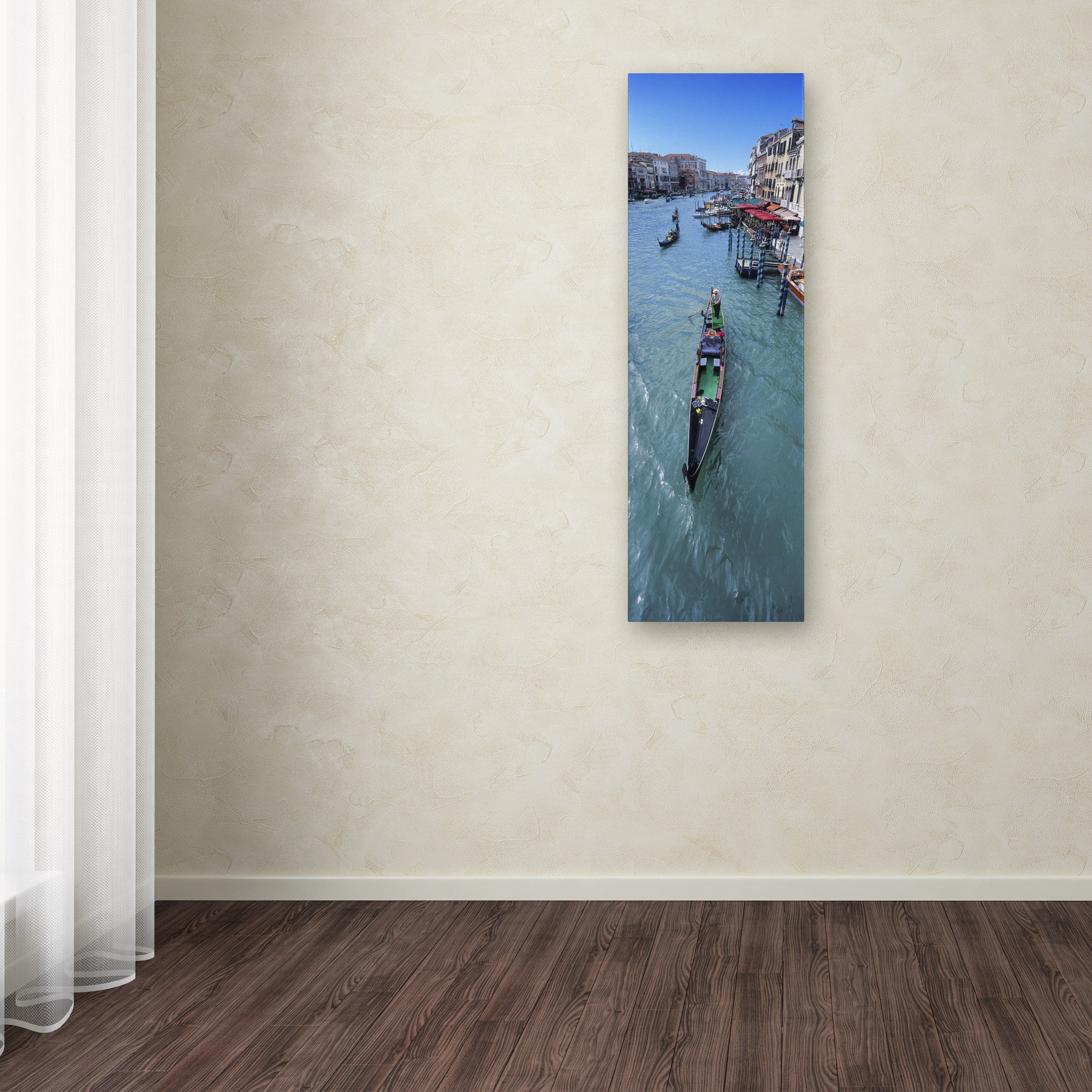John Xiong 'Gondola Canal' Canvas Art