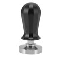 thumbnail image 1 of Apisonador de café de acero inoxidable, base plana, grado 304, 51 mm, estilo martillo para polvo, presión constante de 30 lb, ideal para amantes del café, 1 of 4