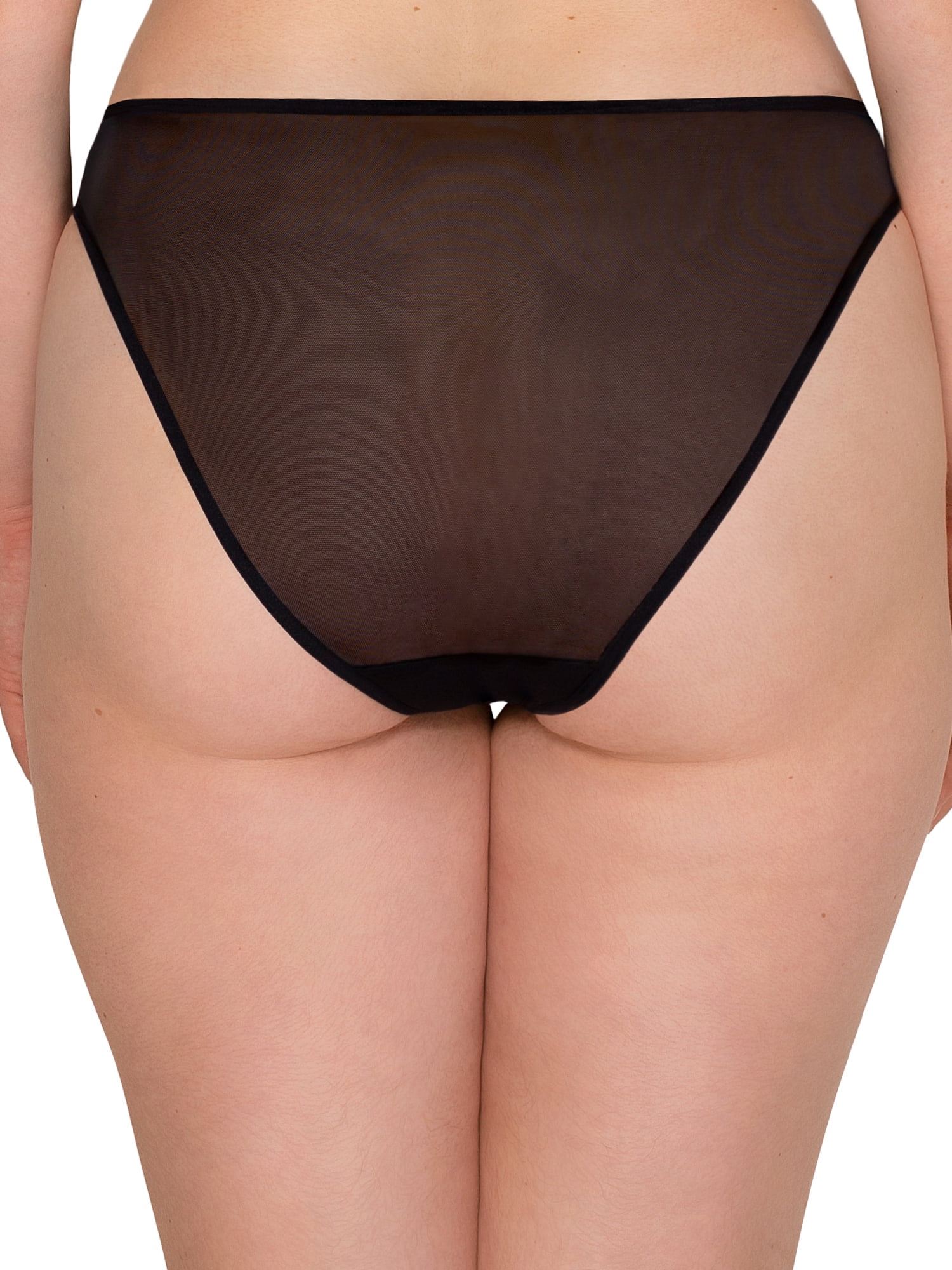 Smart & Sexy Women's Mesh High Leg Panty, 2-Pack, Style-SA1409