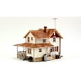thumbnail image 4 of Design Preservation Models Built-Up Corner Porch House, HO Scale, Assembled, Weathered Finish, 4 of 6