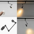 thumbnail image 6 of FSLiving H-Type Tracking Light with Remote Control Adjustable Angle Direction Focus Mini Spotlight Modern Design Dimmable Color Changing for Background Gallery Store Loft,Customizable - 1 Pack, 6 of 7