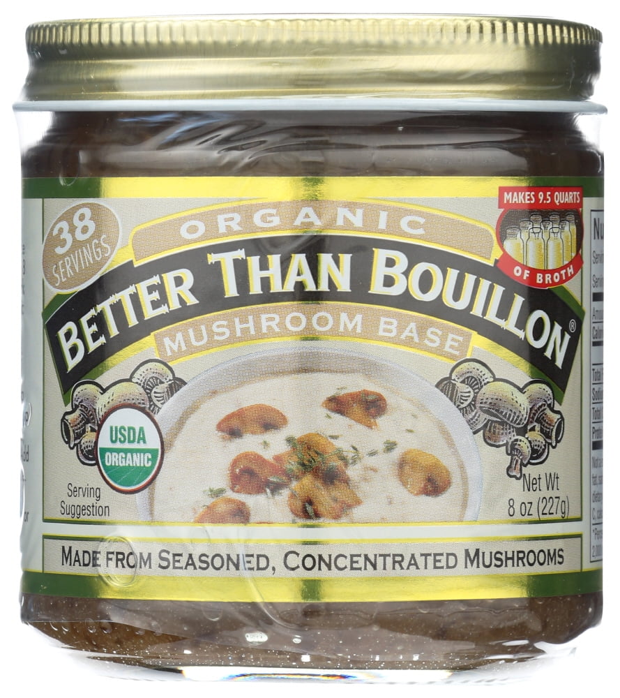 Better Than Bouillon Organic Mushroom Base, 8 Oz. Jar
