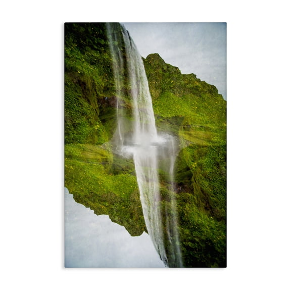 Stupell Industries Surreal Waterfall Reflection Canvas Wall Art design by Robin Vandenabeele, 24 x 16