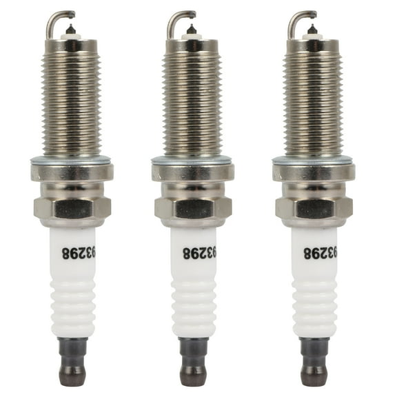SCITOO Platinum Iridium Spark Plugs 93298 for Mitsubishi Mirage 2014-2015/2017-2020, 1.2L Pack of 3