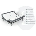 & Son Queen Adjustable Bed Base Frame + 14\u201D Luxury Cool Gel Memory Foam Mattress HeadTilt
