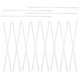 thumbnail image 3 of 20pcs Hanging File Organizer with Hooks Space Saving File Divider Clips Metal Document Hanging File Bars for Office School Home, 3 of 4