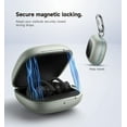 thumbnail image 4 of Suritch Protective Case for Powerbeats Pro Earbuds with Magnetic Lid Lock & Carabiner, Green, 4 of 8