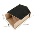thumbnail image 2 of Minkissy 1Pack Bat Box for Backyard and Courtyard Wildlife Habitats, 2 of 8