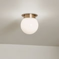 thumbnail image 2 of 52586CPZ Kichler Lighting Albers - 1 Light Flush Mount-8.5 Inches Tall and 8 Inches Wide-Champagne Bronze Finish, 2 of 6