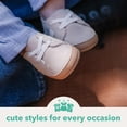 thumbnail image 2 of Carter's Child of Mine Infant Unisex Low Top Sneakers, Color Beige, Sizes (0-3) - (3-6) Months, 2 of 7