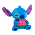 thumbnail image 2 of Disney Stitch Small Plush Stitch and Watermelon, Stuffed Animal, Blue, Alien, Officially Licensed Kids Toys for Ages 2 Up, Easter Basket Stuffers and Small Gifts, 2 of 7