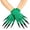 G, variant on Witch Creature Claw Gloves, Royal Stretchy Party Gloves with Long Nails for Halloween Theme Cosplay