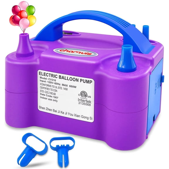 Chamvis Electric Balloon Pump - 110 600W Party Decorations