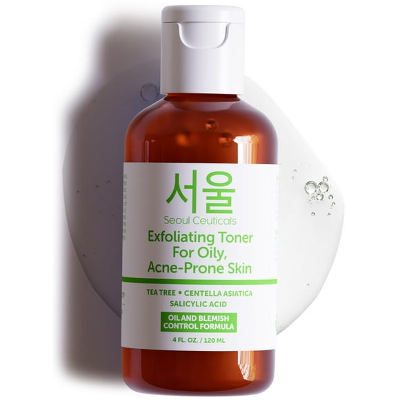 Tónico SeoulCeuticals, árbol de té coreano, centella asiática, 120 ml