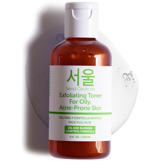 Tónico SeoulCeuticals, árbol de té coreano, centella asiática, 120 ml