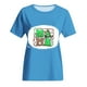 thumbnail image 4 of Mujeres Casual Béisbol Mamá Tie-dyed Impreso Manga corta Cuello redondo Pullover Blusa Camiseta Tops OAVQHLG3B Store lin121212, 4 of 5