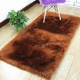 thumbnail image 1 of Thick Carpet Soft Sheepskin For Living Room Plush Rug Bedroom Faux Fur Wool Fluffy Floor Carpets Window Bedside Home Decor Rugs, 1 of 5
