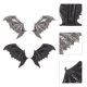thumbnail image 4 of 2 parejas Halloween Bat Ala Horquillas para niños Clips de pelo Festival Accesorios para el cabello, 4 of 6