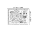 thumbnail image 2 of Extra Large Non Stick EVA Baking Mat With Measurement Markings For Rolling Dough And Kitchen Countertop, 2 of 3