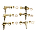 thumbnail image 2 of Guitar Tuning Key, 6Pcs Full Closed Guitar Tuning Key Accurate Fast Operation Stable Metal Tuning Pegs For Acoustic Electric Guitar Gold, 2 of 8