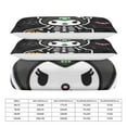 thumbnail image 2 of Cartoon Kuromi And Melody 3-Piece Bed Set Warm and Comfortable Kawaii Bedding Set Cute Soft Microfiber Bedclothes for Boys Girls Kids 86"x70", 2 of 8