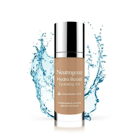 Neutrogena Hydro Boost Hydrating Tint Liquid Foundation with Hyaluronic Acid, Moisturizing &#38; Lightweight Water Gel Formula - 60 Natural Beige