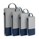 thumbnail image 2 of Set de cubos de embalaje compresores para viaje, 4 piezas | Organizadores ligeros de malla para equipaje | Bolsas de nylon para almacenamiento de ropa en maletas | Múltiples tamaños | Ahorro de, 2 of 6