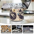 thumbnail image 6 of Yayeee Ashtray with Lid for Cigarette Smokeless Stainless Steel Home Ash Holder, Beige Record, 6 of 7
