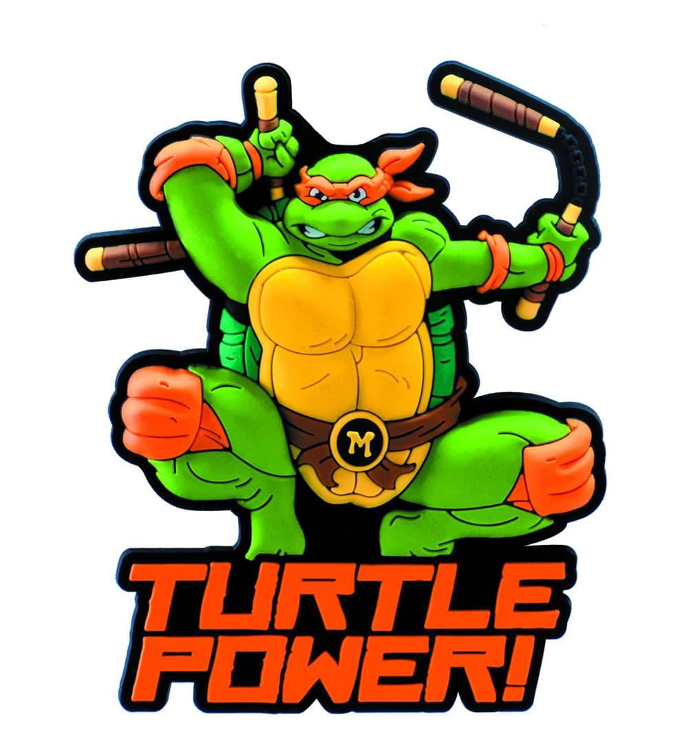 TMNT Raphael 2" X 3"  Fridge Locker Magnet Teenage Mutant Ninja Turtles