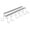 White, variant on Hooks Under Shelf Cups Rack Drilling Coffee Cups Holder Kitchen Utensil Holder Hanging Hooks Rack For Kitchen Cabinet