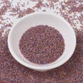 thumbnail image 2 of 10g Beads Cylinder Japanese Seed Beads 11/0 (DB0982) Sparkling Lined Tutti Frutti Mix(Purple Rose Gold) 1.3x1.6mm Hole: 0.8mm 2000pcs/10g, 2 of 6