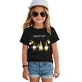 thumbnail image 2 of Toddler Girls Short Sleeve Shirts 0-24 Months 2t 3t 4t 5t 6t 7t Cotton T-Shirts Summer Basic Tees Tops Clothes for Kids Gibobby,1-2 Years,Black, 2 of 4