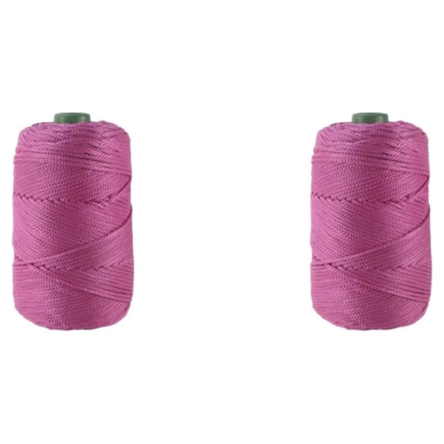 Kearding Cuerda De Hielo Para Varias Manualidades De Bricolaje Ingredientes Seguros Soporte Fuerte Y Sin Hilo Suelto Hilo De Ganchillo 09 Rosa 09 rosa 2Conjunto
