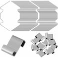 thumbnail image 1 of Clips de Vitrage pour Serre 304 Acier INOX Clip W/Z Type pour Serre Polycarbonate Verre (120 piezas), 1 of 1