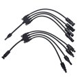 thumbnail image 1 of Emparejar conectores Y Branch 1 a 4 Adaptador paralelo Cable Cable Plug Kit de herramientas para pan CACAGOO Conector, 1 of 7
