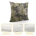 thumbnail image 4 of YINGXI  Pteridophyte Throw Pillow Covers, Spring Seasonal Cushion Case Decoration for Sofa Couch 12x12in, 4 of 5