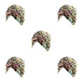 thumbnail image 2 of Nudo Turbante Damas Sonducket Hijab Bohemio Plisado, 2 of 6