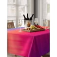 thumbnail image 6 of Blue Purple Orange Table Cloth, Modern Ombre Abstract Art Waterproof Tablecloth for Rectangle Tables, Reusable Washable Fabric Table Cover for Restaurant Kitchen Dining Tables 52"x70", 6 of 6