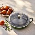 thumbnail image 3 of Staub Cast Iron 3.5-qt Braiser with Glass Lid - Pistachio, 3 of 6
