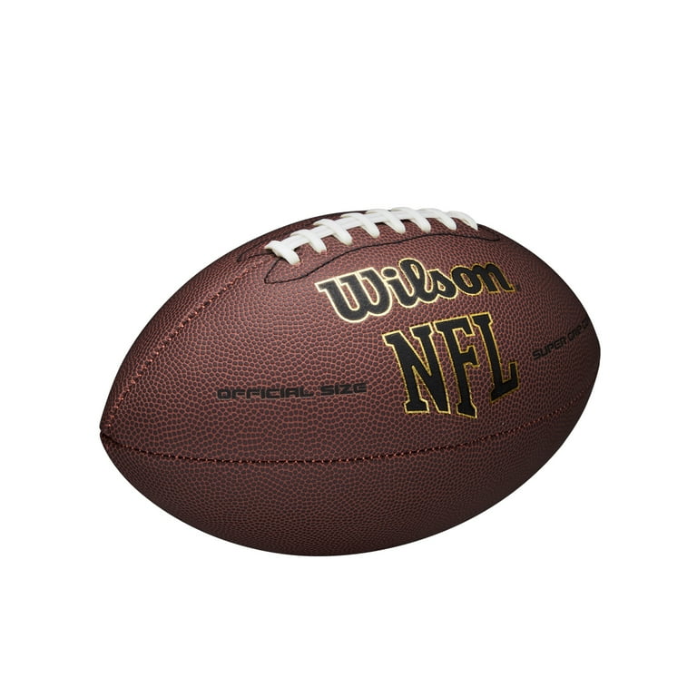 Wilson Official NFL Super Grip Composite Leather Game Football