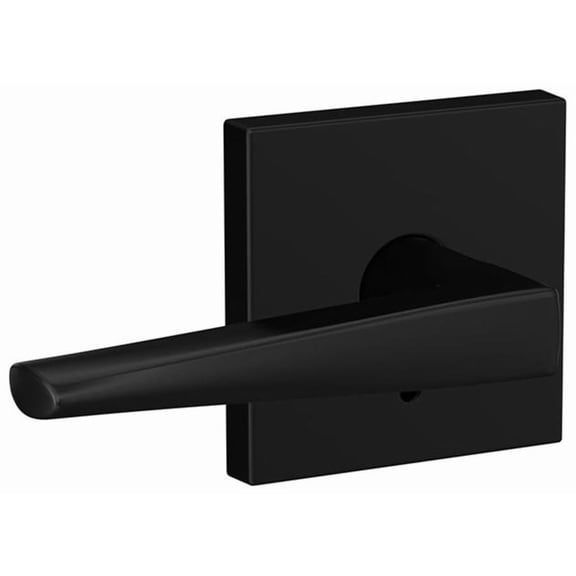 Schlage FC21ELR622COL Custom Eller Passage & Privacy Door Lever Set - Black