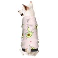 thumbnail image 1 of Balery Avocado Doing Sport Yoga Sudadera con Capucha para Perros Pequeños – Ropa para Mascotas, Disfraz para Perros y Gatos, Ideal para Fiestas y Cosplay-Medium, 1 of 7