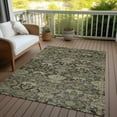 thumbnail image 6 of Addison Rugs Chantille Indoor/Outdoor Transitional Damask Charcoal Washable Rectangle Rug, 5' x 7'6", 6 of 6