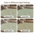 thumbnail image 7 of ODIKA 3'x5' Ultra-Soft Throw Mat, Geometric Retro Motif Scattered Fragment Hallway Abstract School None Washable, Bare feet friendly, Easy Care Indoor rug for Bedside, Vanity, 7 of 7